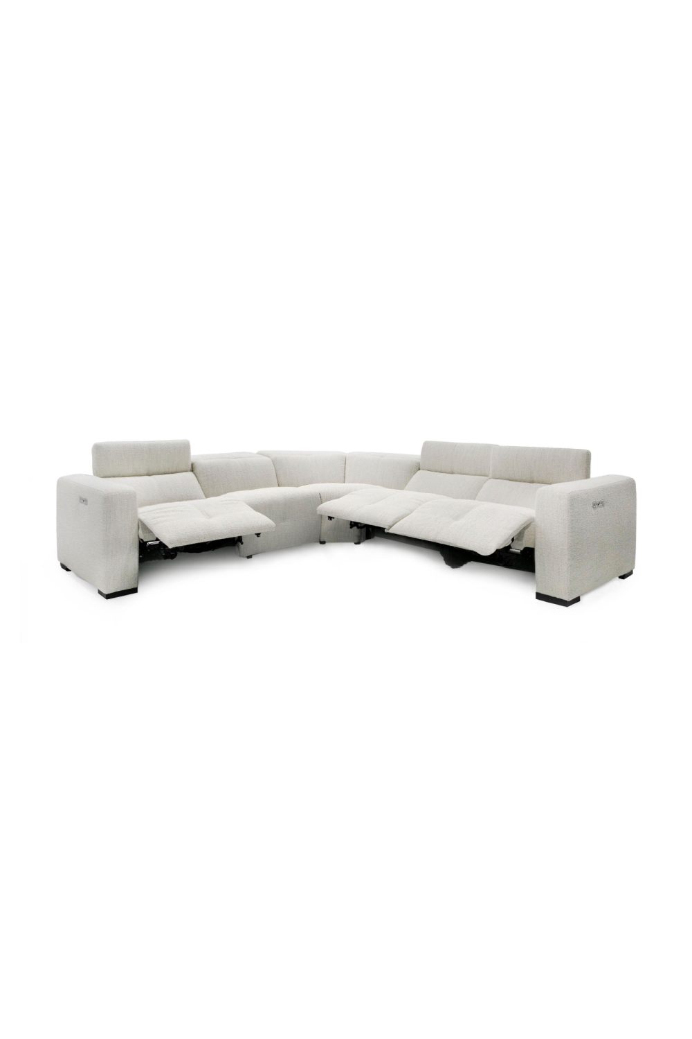 White Sectional Recliner Sofa | OROA Modern Beck | Oroa.com