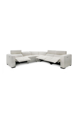 White Sectional Recliner Sofa | OROA Modern Beck | Oroa.com