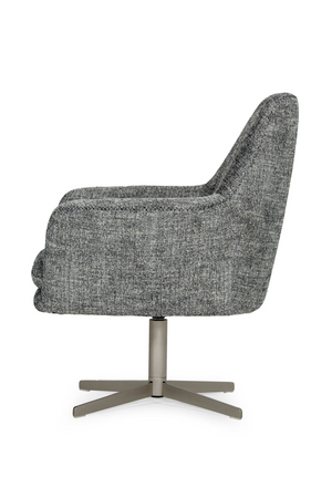 Wing-Armed Swivel Lounge Chair | OROA Modern Elvin | Oroa.com