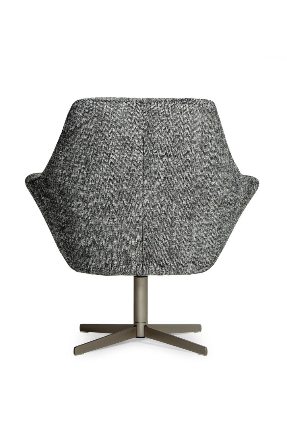Wing-Armed Swivel Lounge Chair | OROA Modern Elvin | Oroa.com