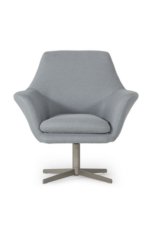 Wing-Armed Swivel Lounge Chair | OROA Modern Elvin | Oroa.com