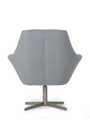 Wing-Armed Swivel Lounge Chair | OROA Modern Elvin | Oroa.com