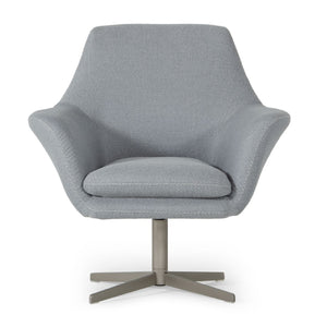   Wing-Armed Swivel Lounge Chair | Oroa.com