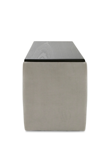 Gray Upholstered Console Table | OROA Modern Garman | Oroa.com