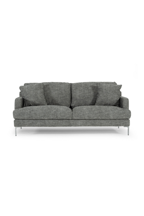 Square-Armed Gray Sofa | OROA Modern Janina | Oroa.com