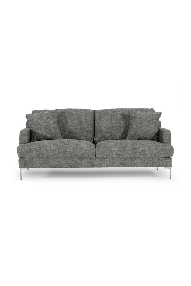 Square-Armed Gray Sofa | OROA Modern Janina | Oroa.com