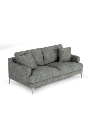 Square-Armed Gray Sofa | OROA Modern Janina | Oroa.com