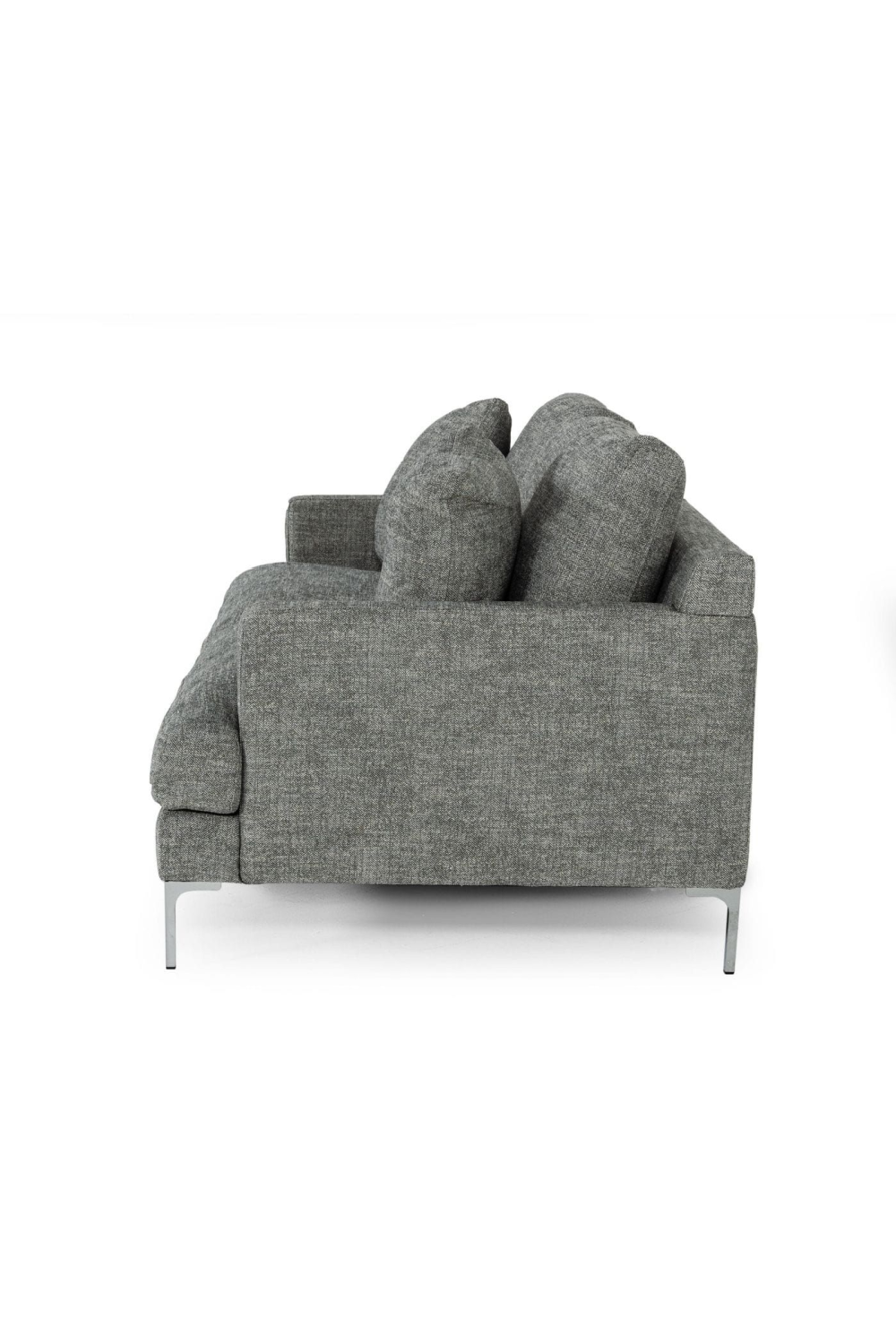 Square-Armed Gray Sofa | OROA Modern Janina | Oroa.com