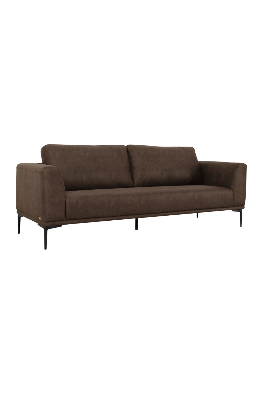 Brown Fabric Sofa | OROA Modern Jada | Oroa.com