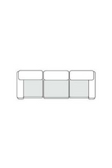 White Modular Sofa | OROA Modern Vicki | Oroa.com