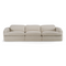 3-Piece Sectional Recliner Sofa | OROA Modern Ambler | Oroa.com