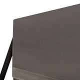Hexagonal Concrete End Table | OROA Modern Tartan