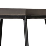 Hexagonal Concrete End Table | OROA Modern Tartan