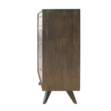 Dark Oak 5-Drawer Chest | OROA Modern Novak