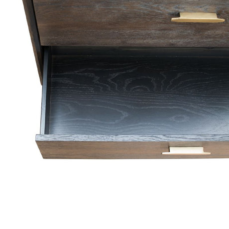 Dark Oak 5-Drawer Chest | OROA Modern Novak