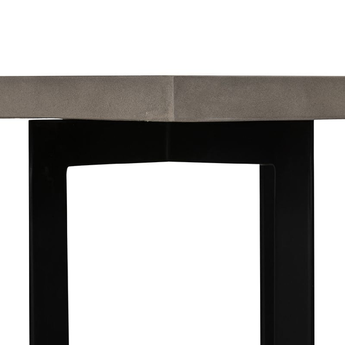 Concrete & Metal End Table | OROA Modern Sharon