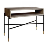 Concrete Open-Shelf Console Table | OROA Modern Walker