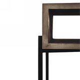 Concrete Open-Shelf Console Table | OROA Modern Walker