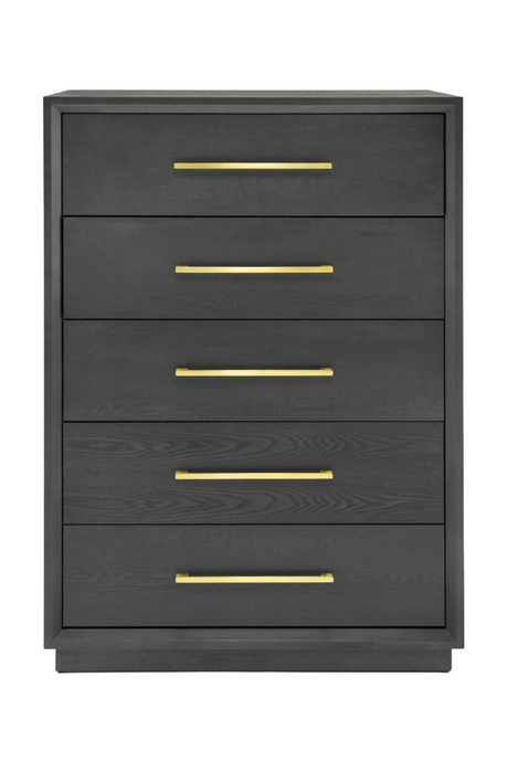 Wash Gray 5-Drawer Chest | OROA Modern Manhattan | Oroa.com