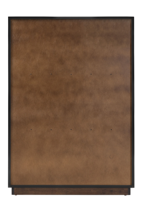Brown Oak 5-Drawer Chest | OROA Modern Manhattan | Oroa.com