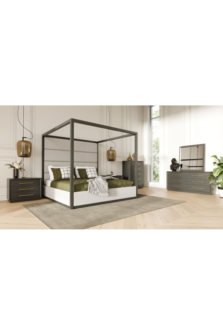 Wash Gray 6-Drawer Dresser | OROA Modern Manhattan | Oroa.com