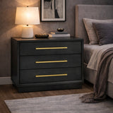 Wash Gray 2-Drawer Nightstand | OROA Modern Manhattan