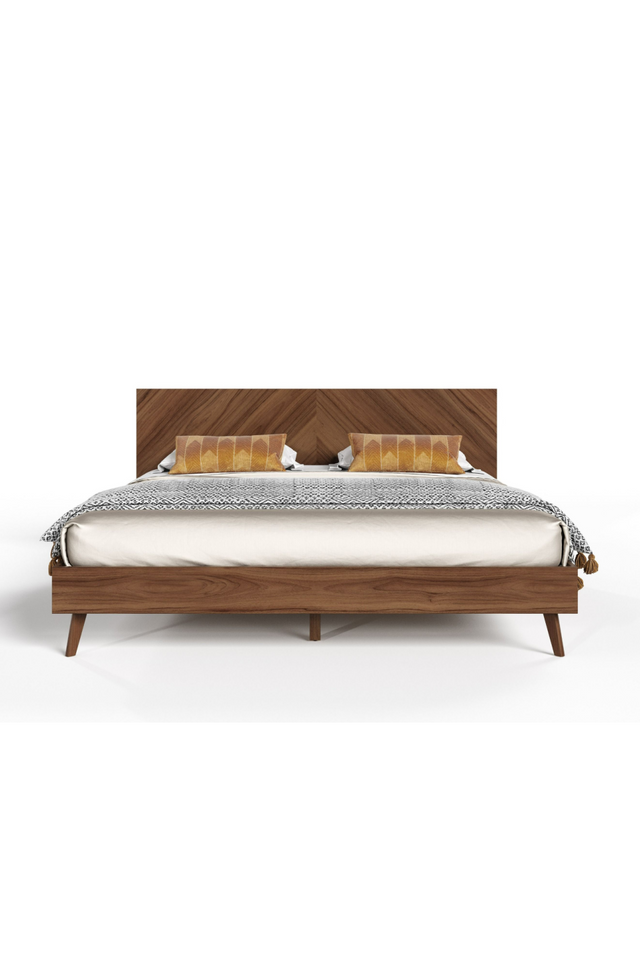 Walnut Veneer Bed | OROA Modern Nova | Oroa.com