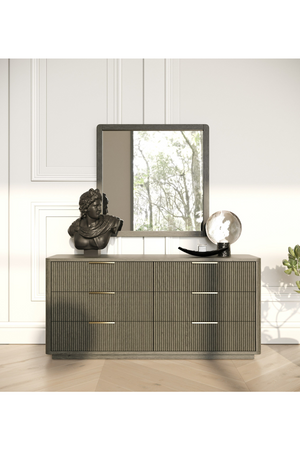 Gray Wash 6-Drawer Dresser | OROA Modern Santa Monica | Oroa.com