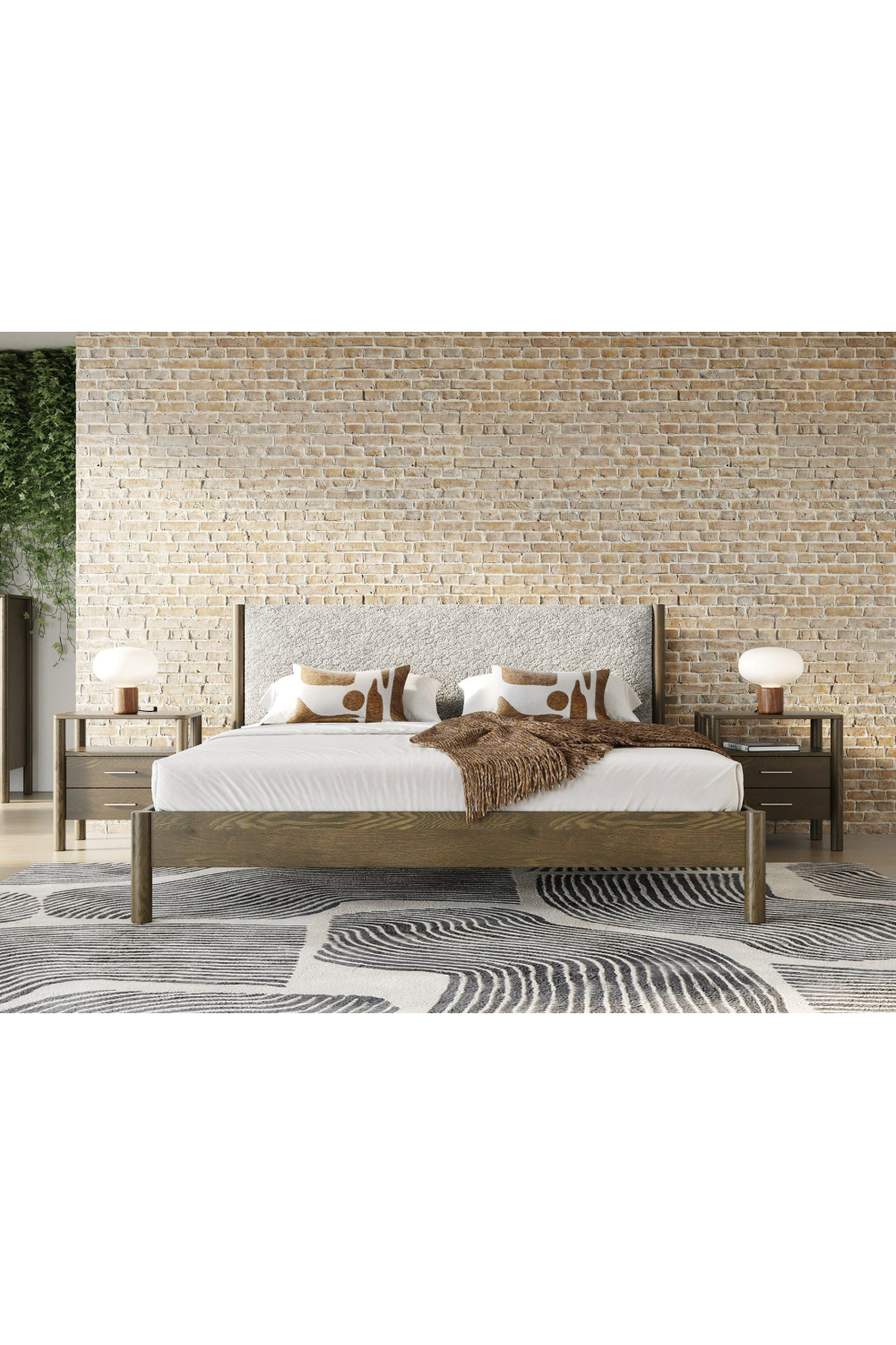 Solid Wood Bed | OROA Modern Carolina | Oroa.com