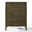 Solid Wood 5-Drawer Chest | OROA Modern Carolina | Oroa.com