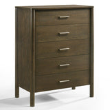 Solid Wood 5-Drawer Chest | OROA Modern Carolina | Oroa.com