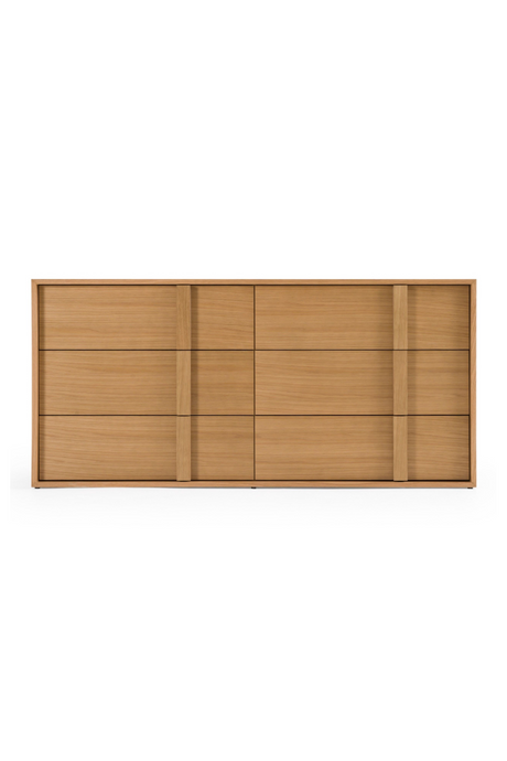 Warm Oak 5-Drawer Dresser | OROA Modern Berlin | Oroa.com