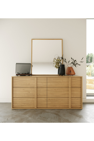 Warm Oak 5-Drawer Dresser | OROA Modern Berlin | Oroa.com