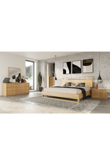 Warm Oak 5-Drawer Dresser | OROA Modern Berlin | Oroa.com