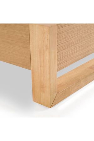 Natural Oak Minimalist Bed | OROA Modern Berlin | Oroa.com