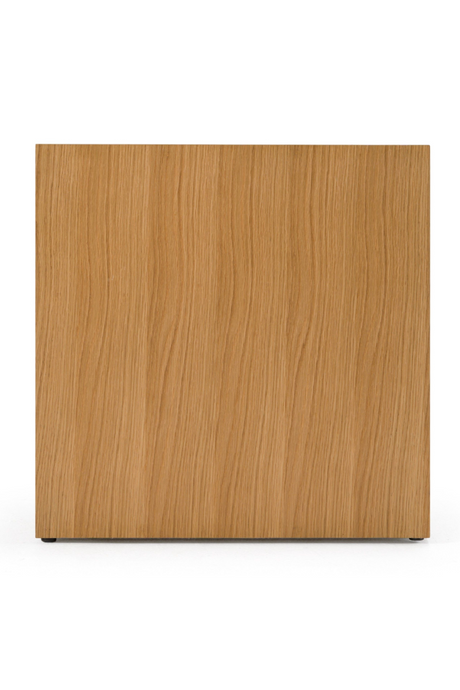 Warm Oak 2-Drawer Nightstand | OROA Modern Berlin | Oroa.com