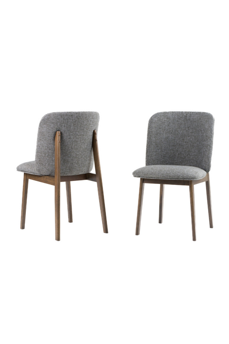 Gray Fabric Dining Chairs (2) | OROA Modern Costello | Oroa.com