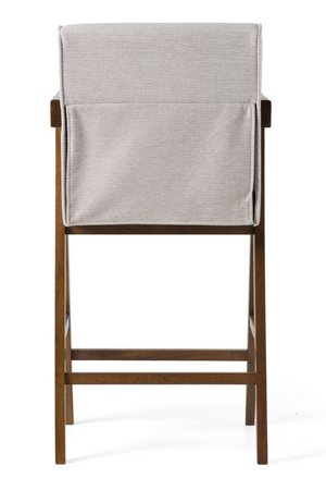 Walnut V-Leg Counter Chairs (2) | OROA Modern Joseline | Oroa.com