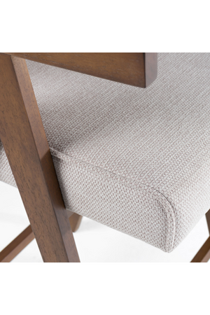Walnut V-Leg Counter Chairs (2) | OROA Modern Joseline | Oroa.com