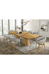 Solid Wood Curved Dining Chair | OROA Modern Truman | Oroa.com