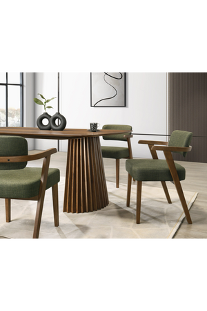 Green Fabric Dining Chair | OROA Modern Sacks | Oroa.com