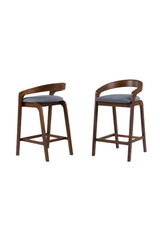 Padded Seat Counter Chairs (2) | OROA Modern Vougler | Oroa.com