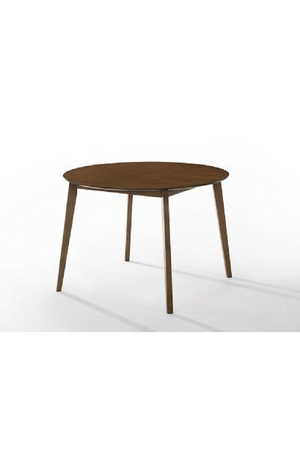 Walnut Round Dining Table | OROA Modern Castillo | Oroa.com