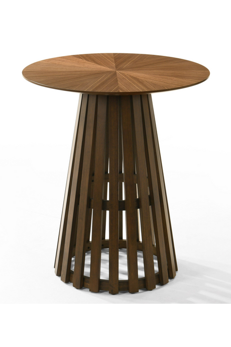 Round Walnut Bar Table | OROA Modern Weiss | Oroa.com