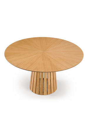 Round Pedestal Dining Table | OROA Modern Weiss | Oroa.com