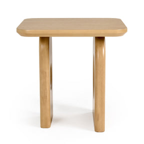 White Oak End Table – Oshana – front view