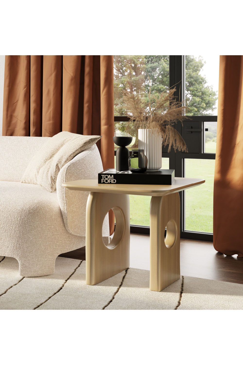 White Oak End Table | OROA Modern Oshana | Oroa.com