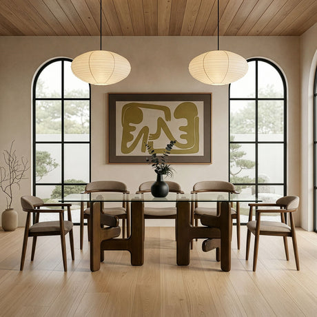   Modern European furniture - Clear Glass Dining Table - www.oroa.com | Oroa.com