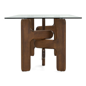   Modern European furniture - Clear Glass Dining Table - www.oroa.com | Oroa.com