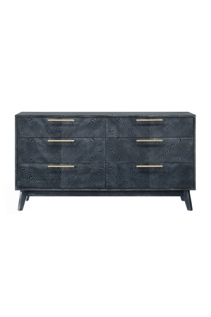 Gray Ash 6-Drawer Dresser | OROA Modern Diana | Oroa.com